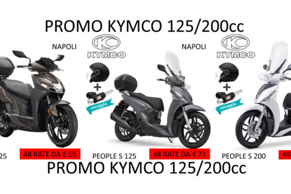 PROMO SCOOTER KYMCO 125/200cc