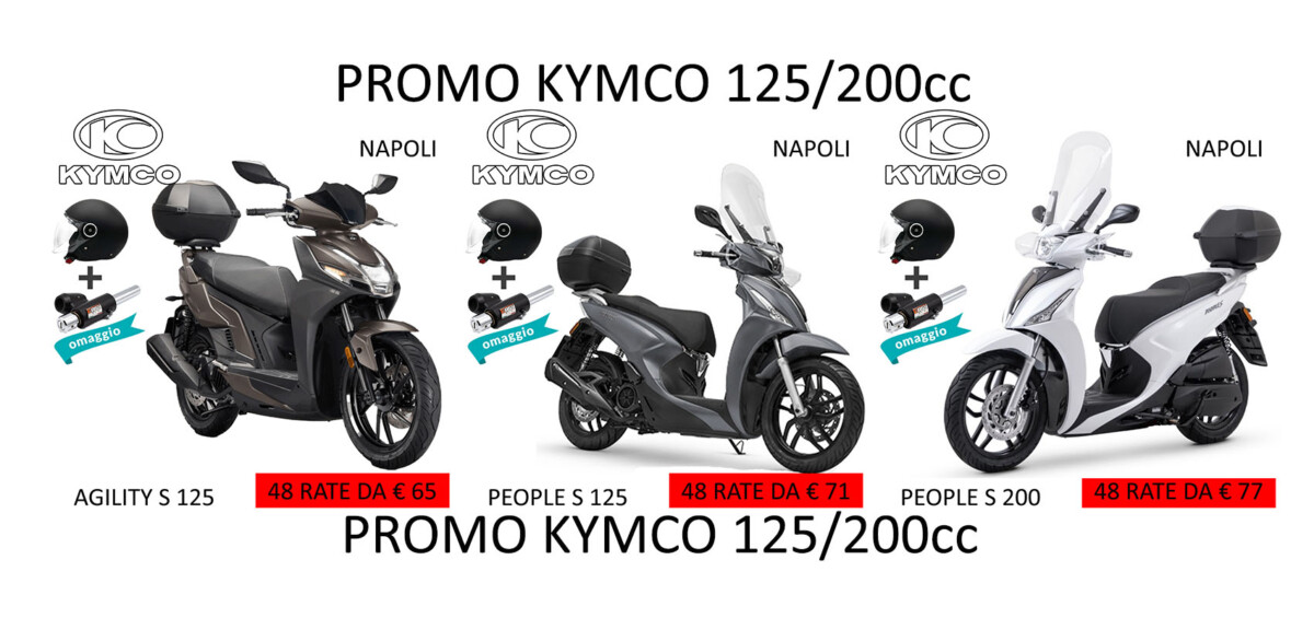 PROMO SCOOTER KYMCO 125/200cc