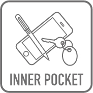 Mototecnica Isaia SCOMPARTI20INTERNI Borsello da gamba  