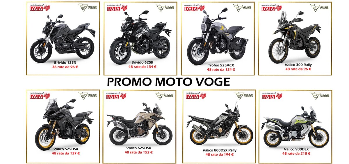 Promo moto VOGE